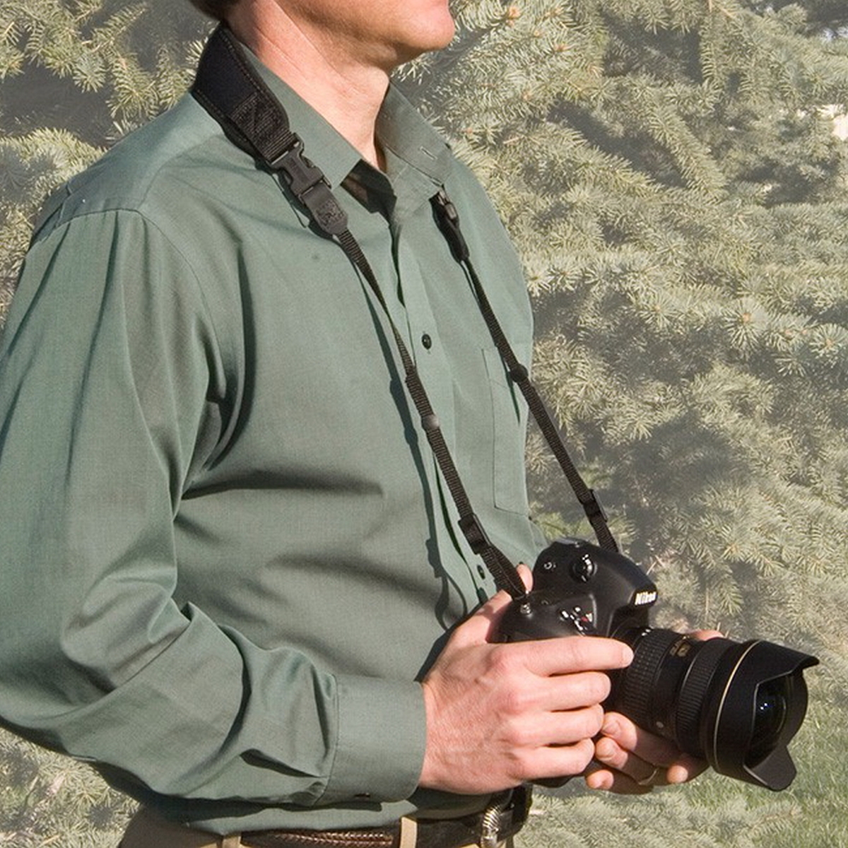 OP/TECH Super Classic-Strap 3/8" Black