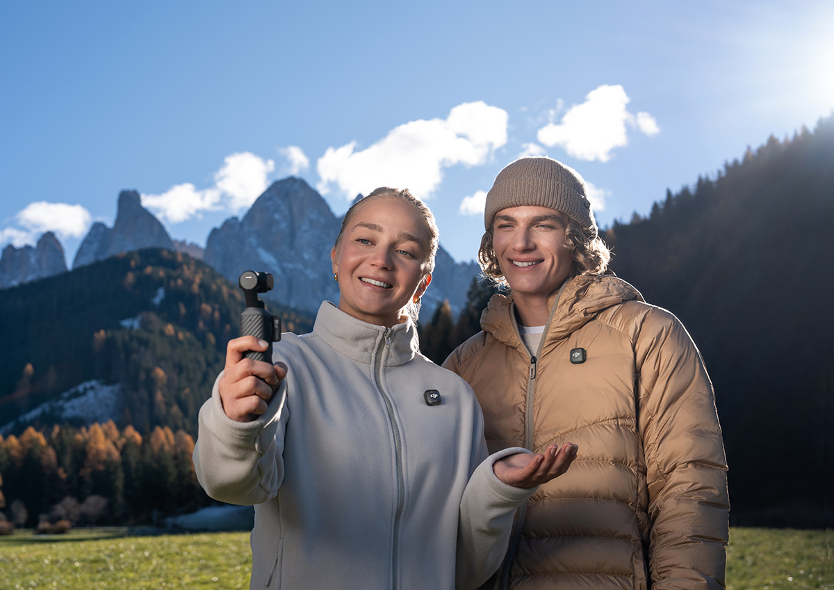 Reisen DJI Osmo Pocket 4 Gimbal-Kamera