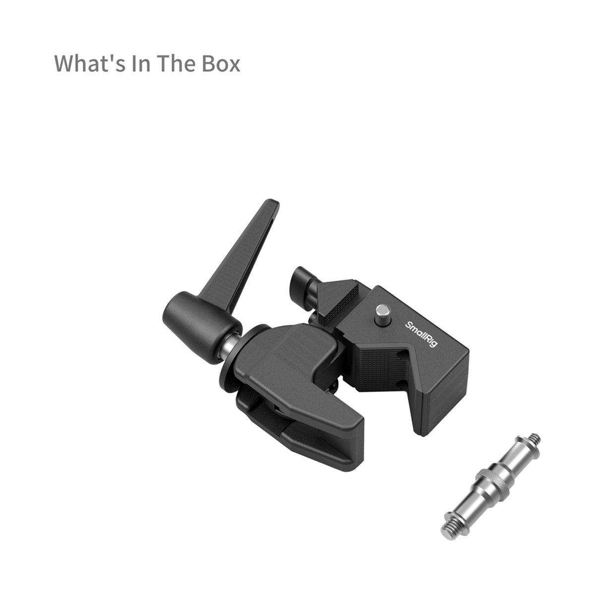 SmallRig 4861 Super Clamp Support Kit Unterstützungskit - Was ist in der Box: Klemmhalter und Adapter SmallRig 4861 Super Clamp Support Kit Unterstützungskit - Was ist in der Box: Klemmhalter und Adapter