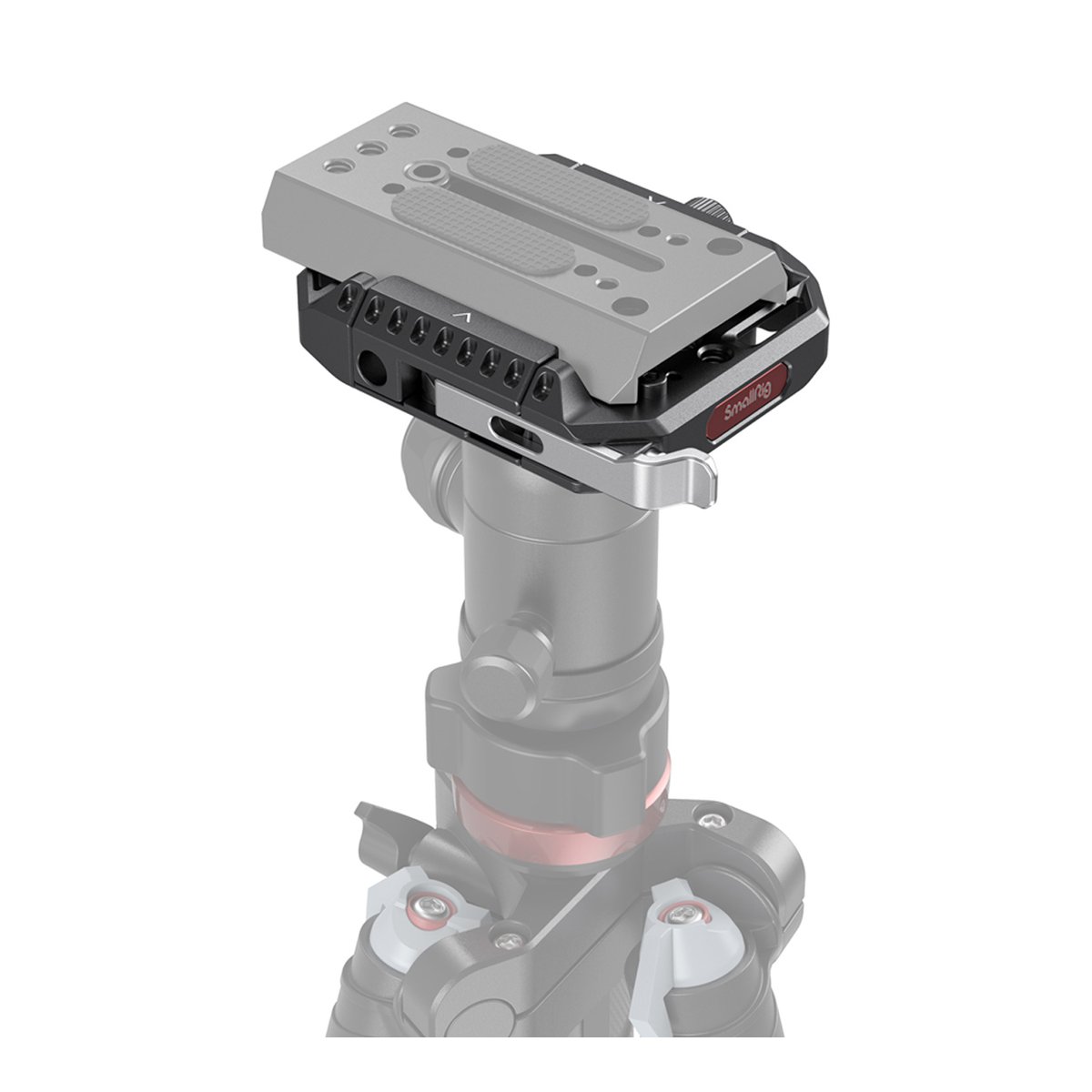SmallRig 2887B Drop-In Basisplatte, Manfrotto, kompatibel zu 501PL QR-Platte - Detailansicht Schnellwechselplatte