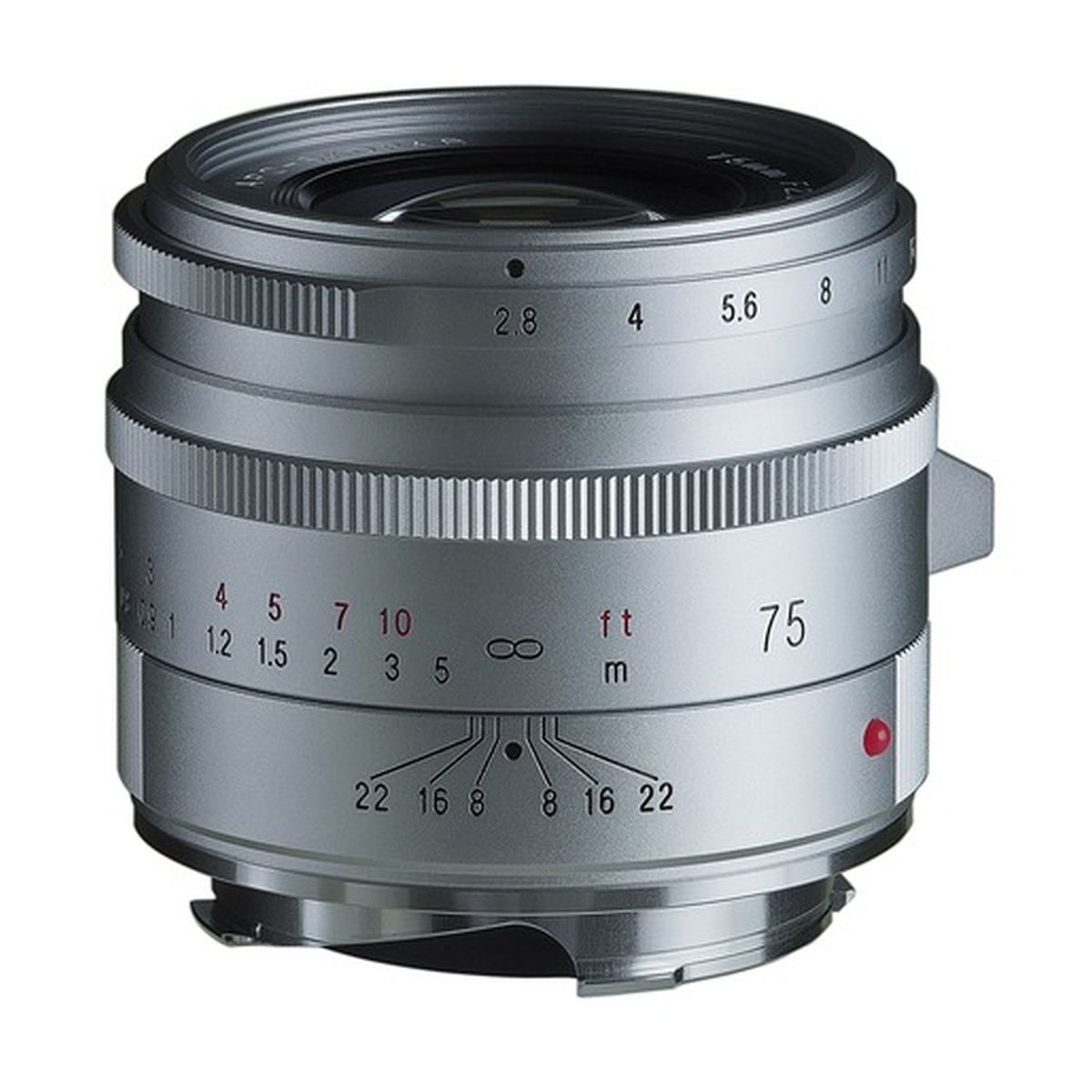 Voigtländer 75 mm 1:2,8 APO-Skopar VM Silber Teleobjektiv