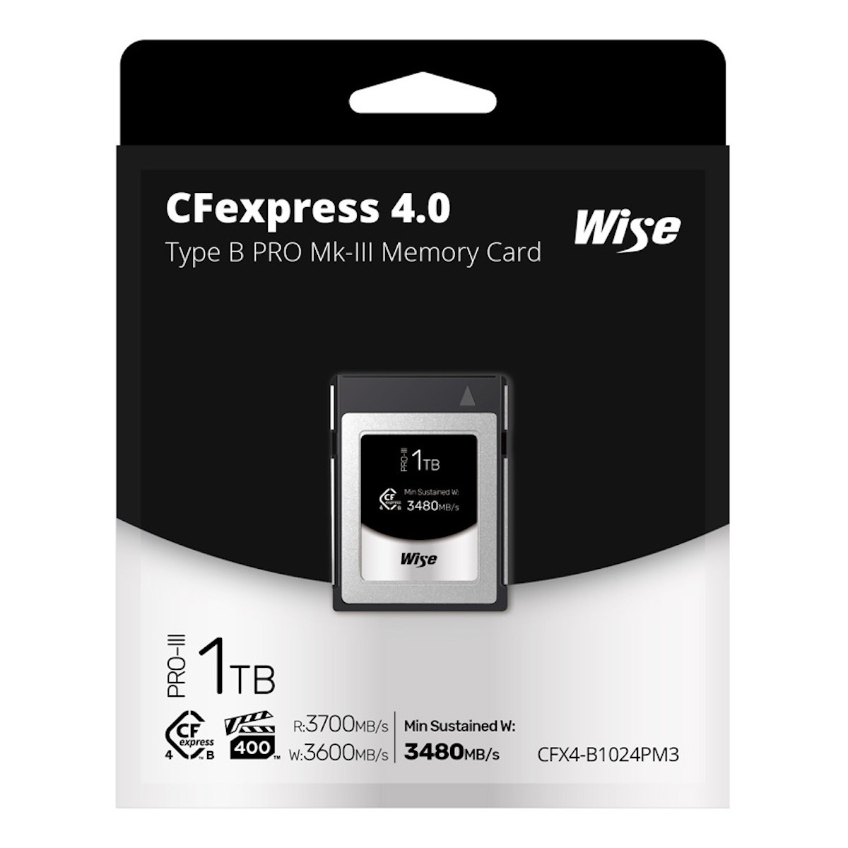 Wise 1 TB CFexpress 4.0 Typ B PRO Mk III