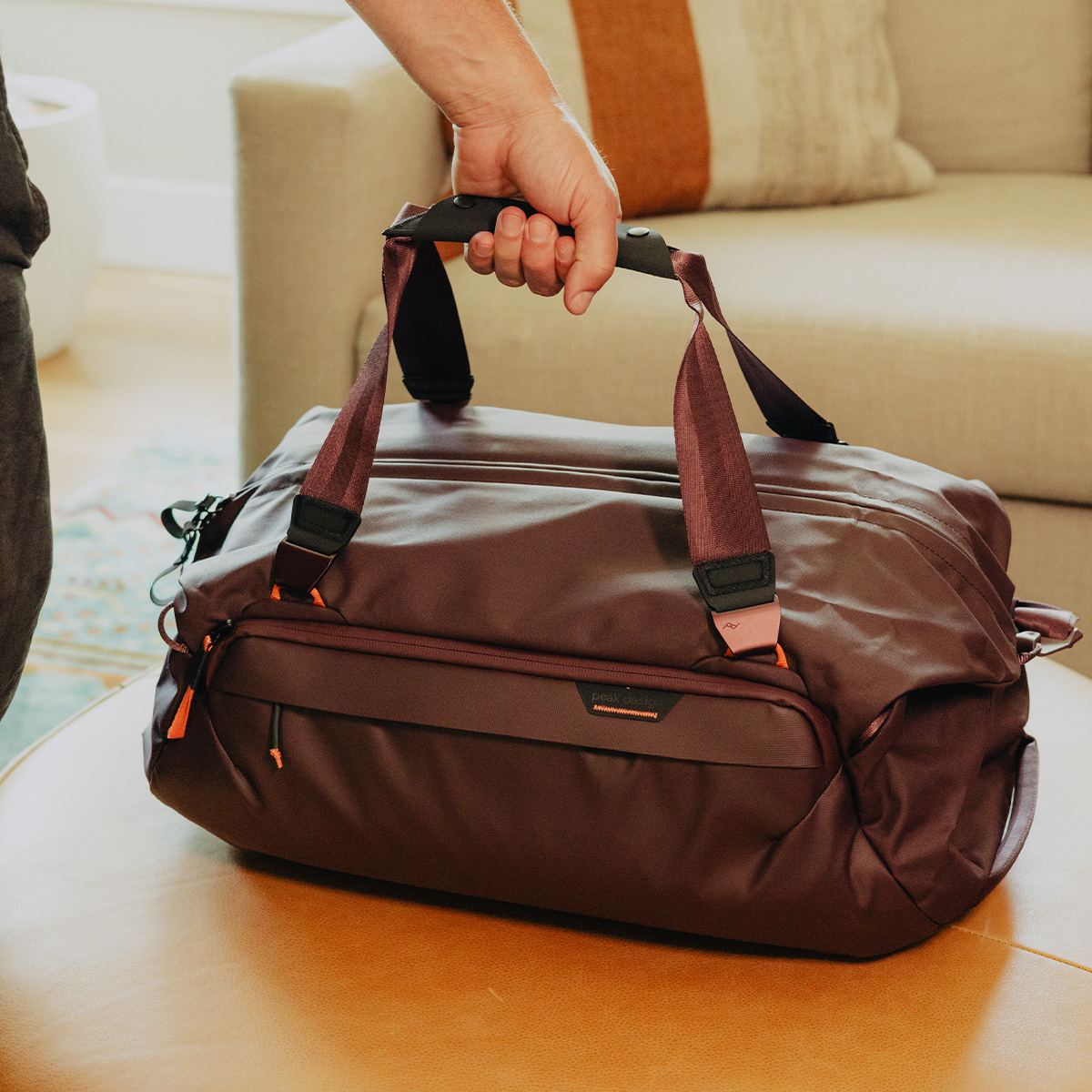 Peak Design Travel Duffel 35L Reisetasche Eclipse (Rot)