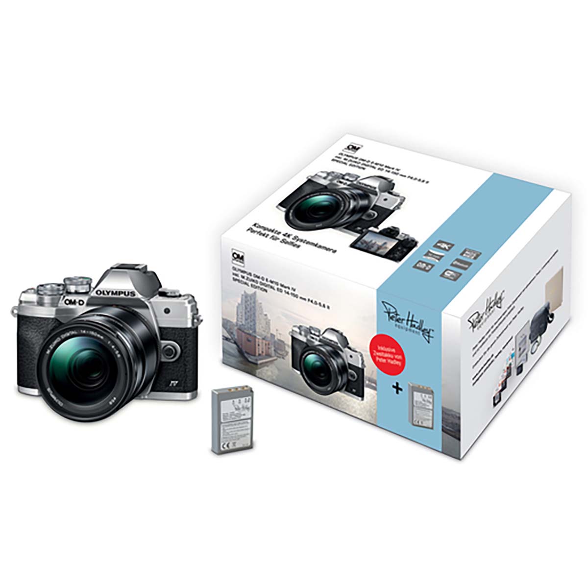Olympus E-M10 MK IV Silber Special Edition