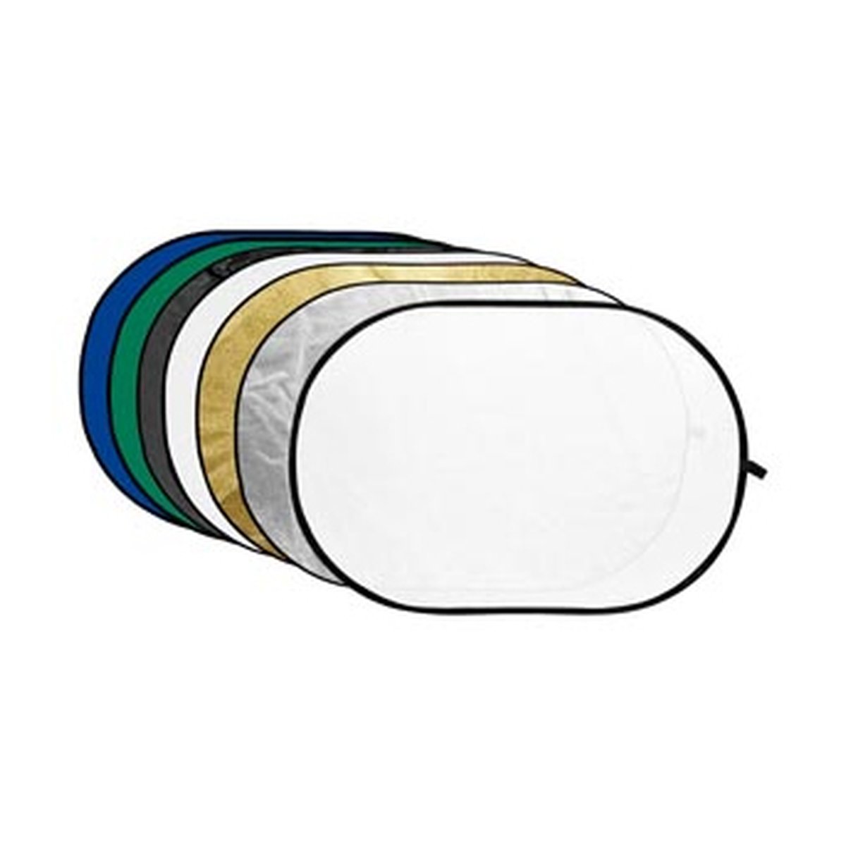 Godox 7-in-1 Gold, Silber, Schwarz, Weiß, Transparent, Blau, Grün Reflektorscheibe - 120x180cm