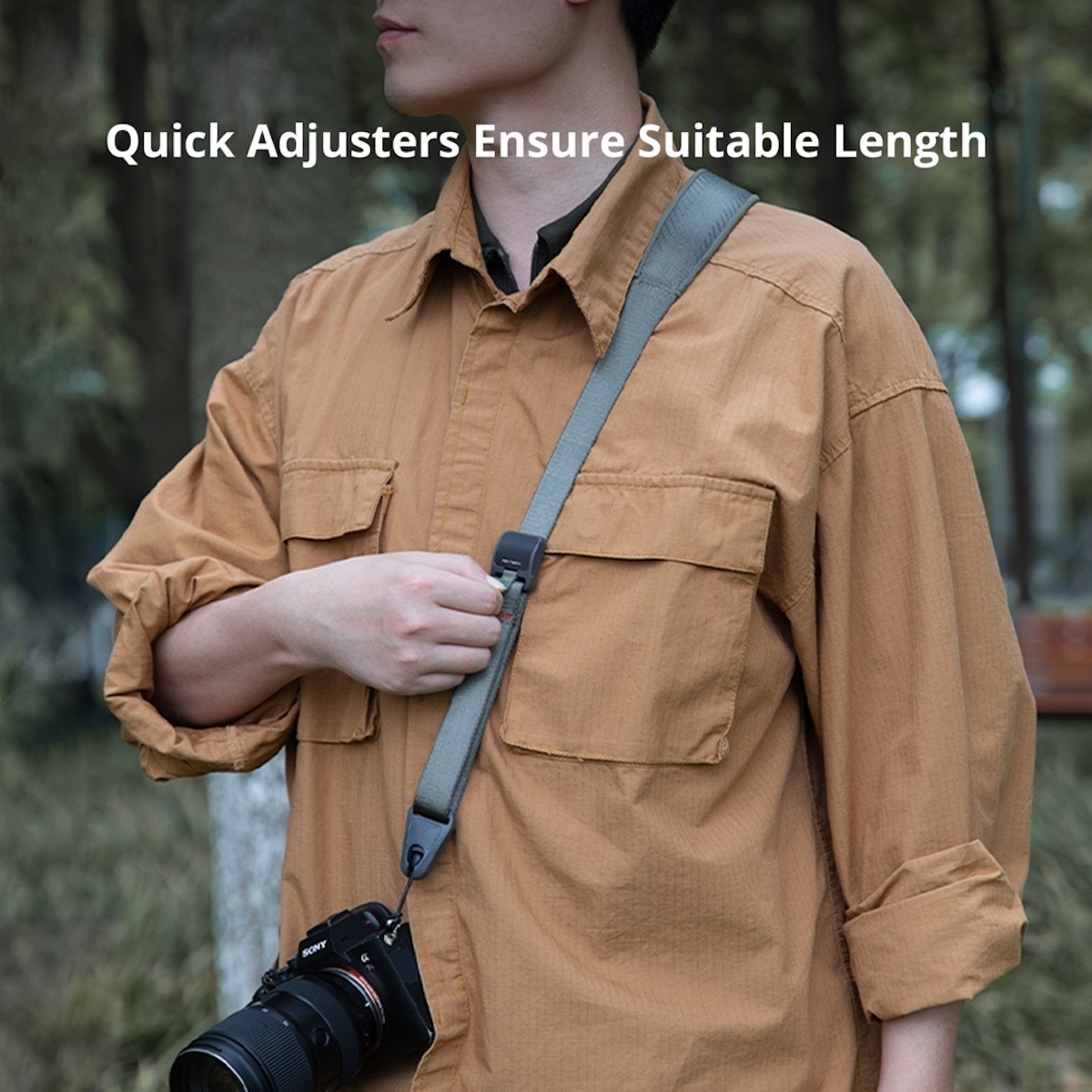 PGYTech Kamera Schultergurt Grün