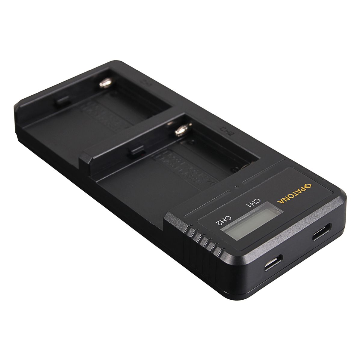 Patona Dual LCD USB Ladegerät Sony NP-F 550