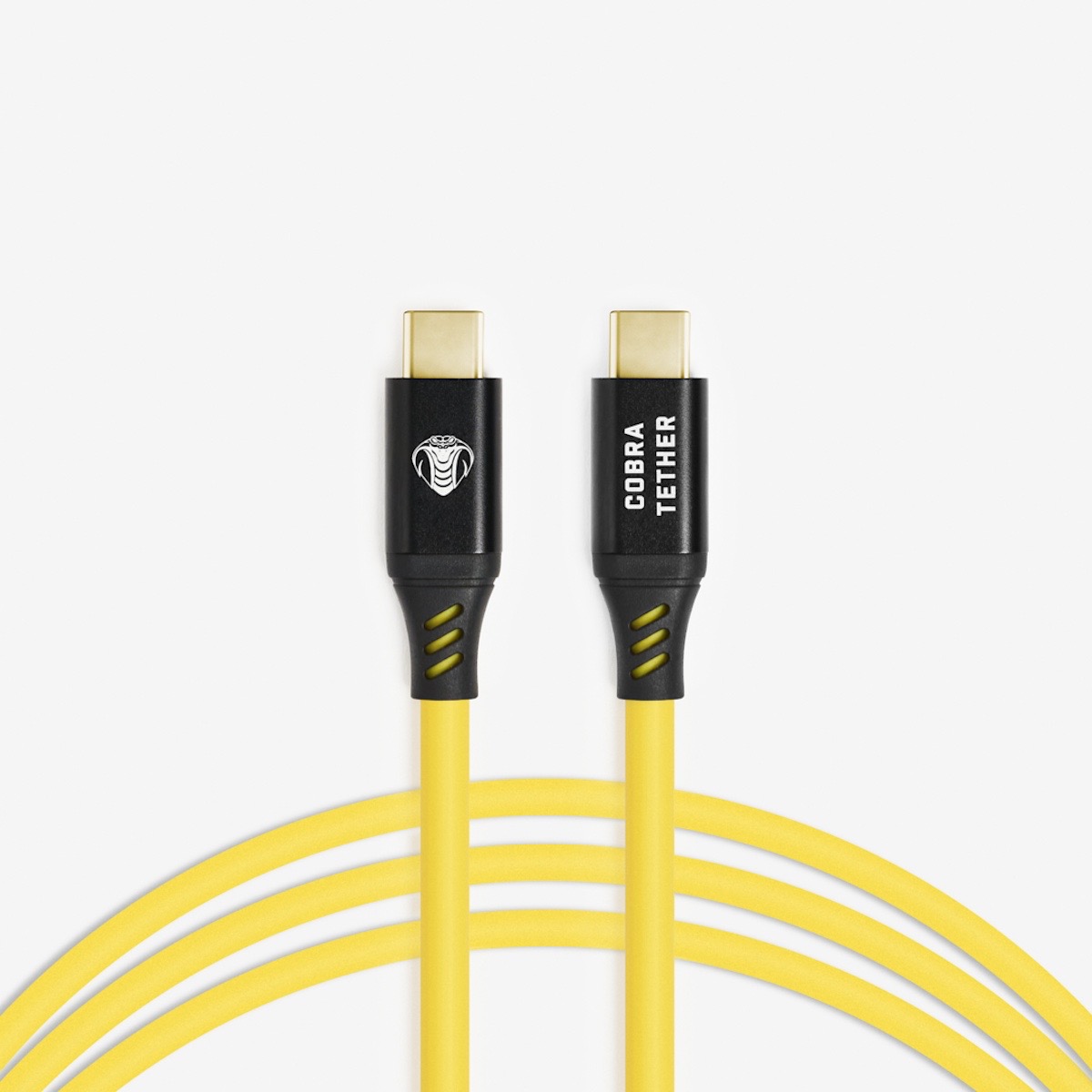 CobraTether USB-C / USB-C 10m gelb CobraTether USB-C / USB-C 10m gelb