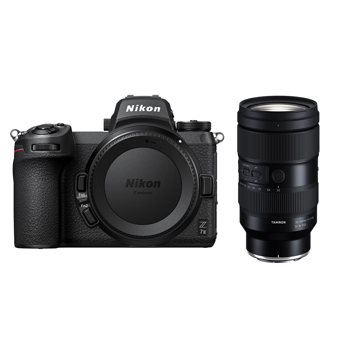 Nikon Z7 II + Tamron 35-150 mm 1:2,0-2,8 Di III VXD Nikon Z
