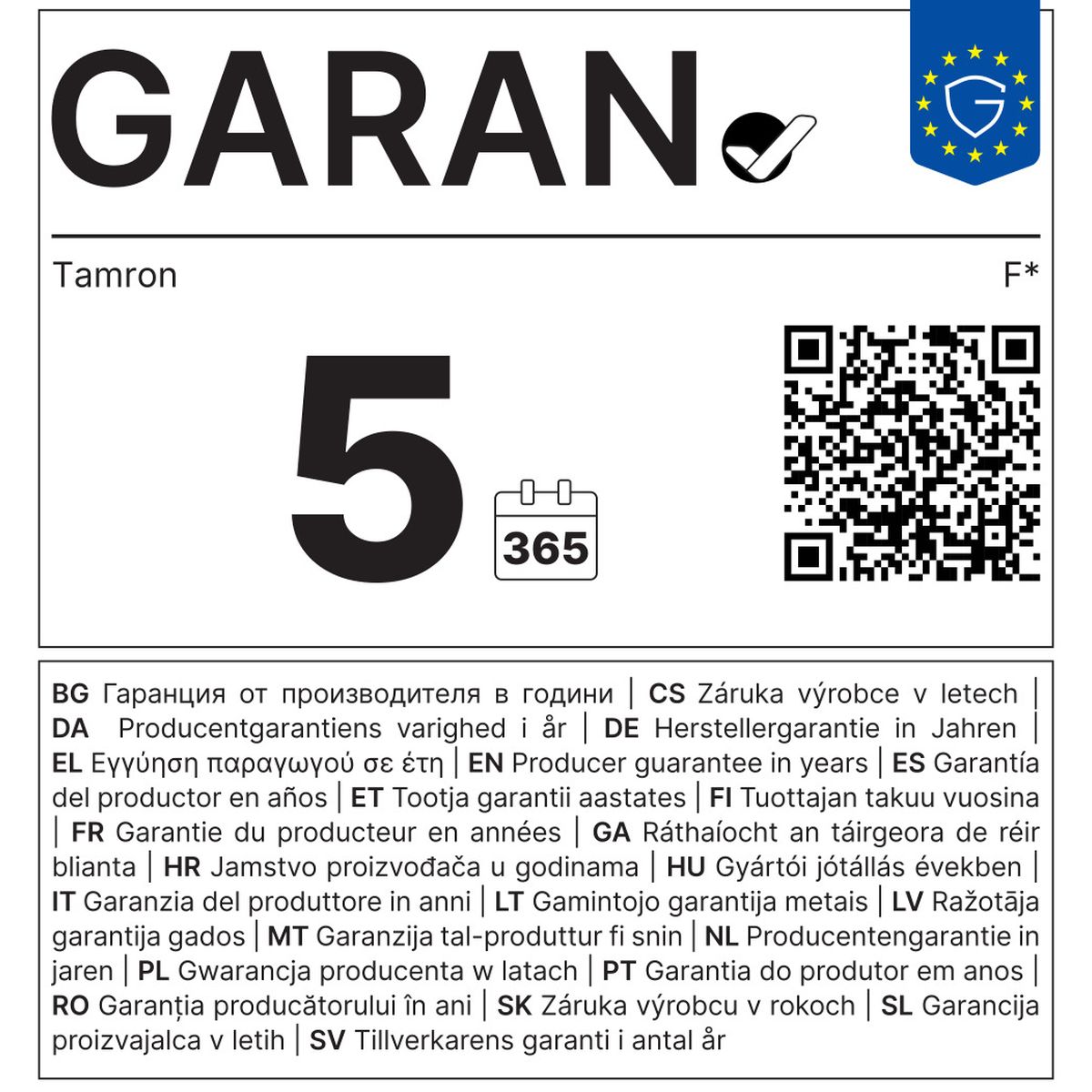 Garan-Label