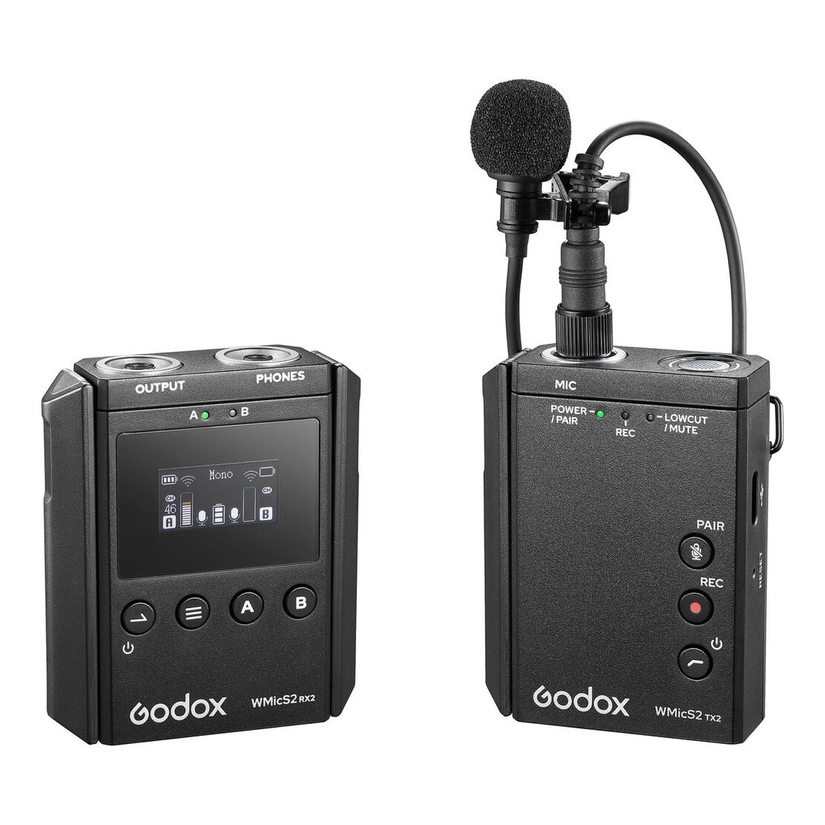 Godox WMicS2 Kit 1 UHF Wireless Microphone System