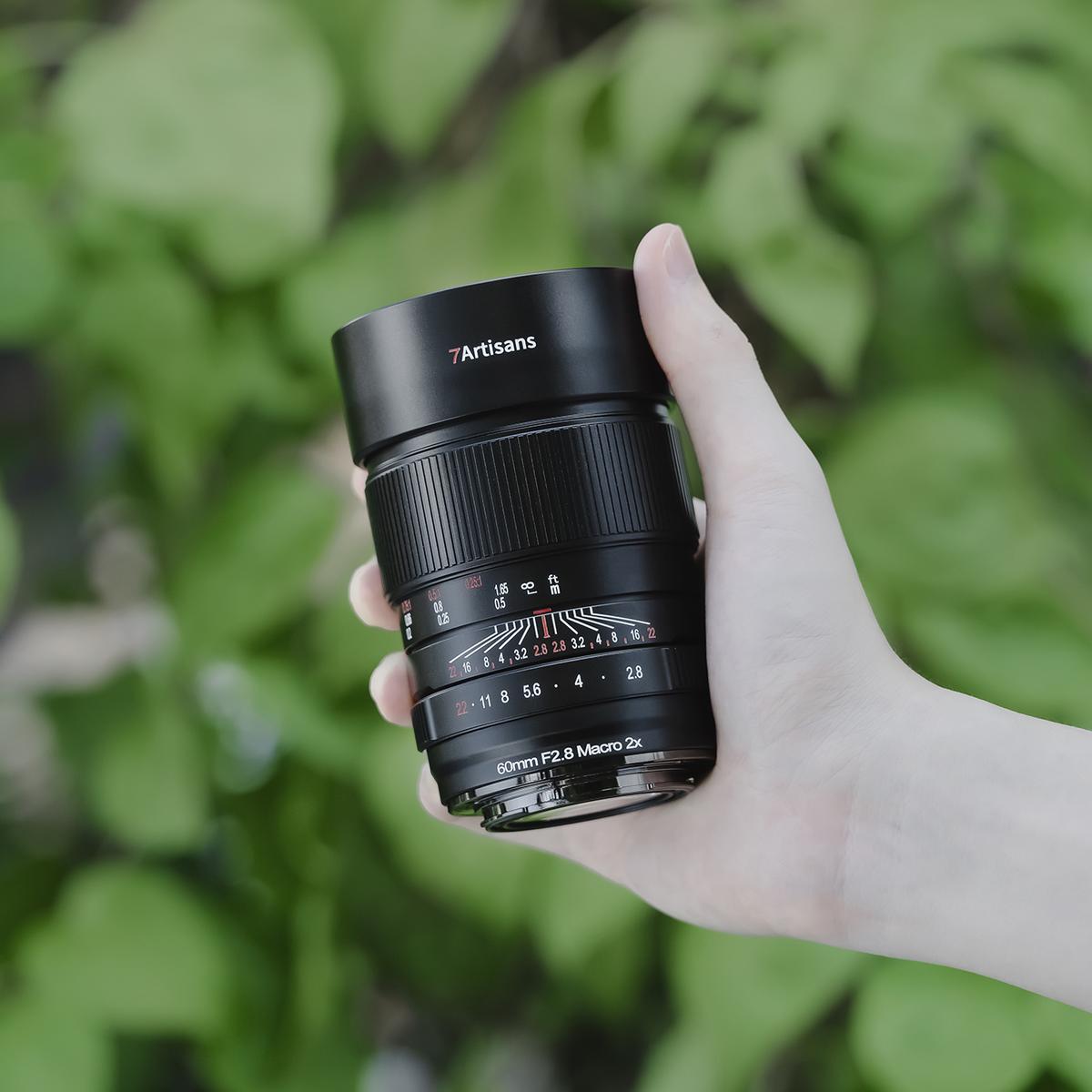 7Artisans 60mm f/2,8 Macro 2X für Canon RF