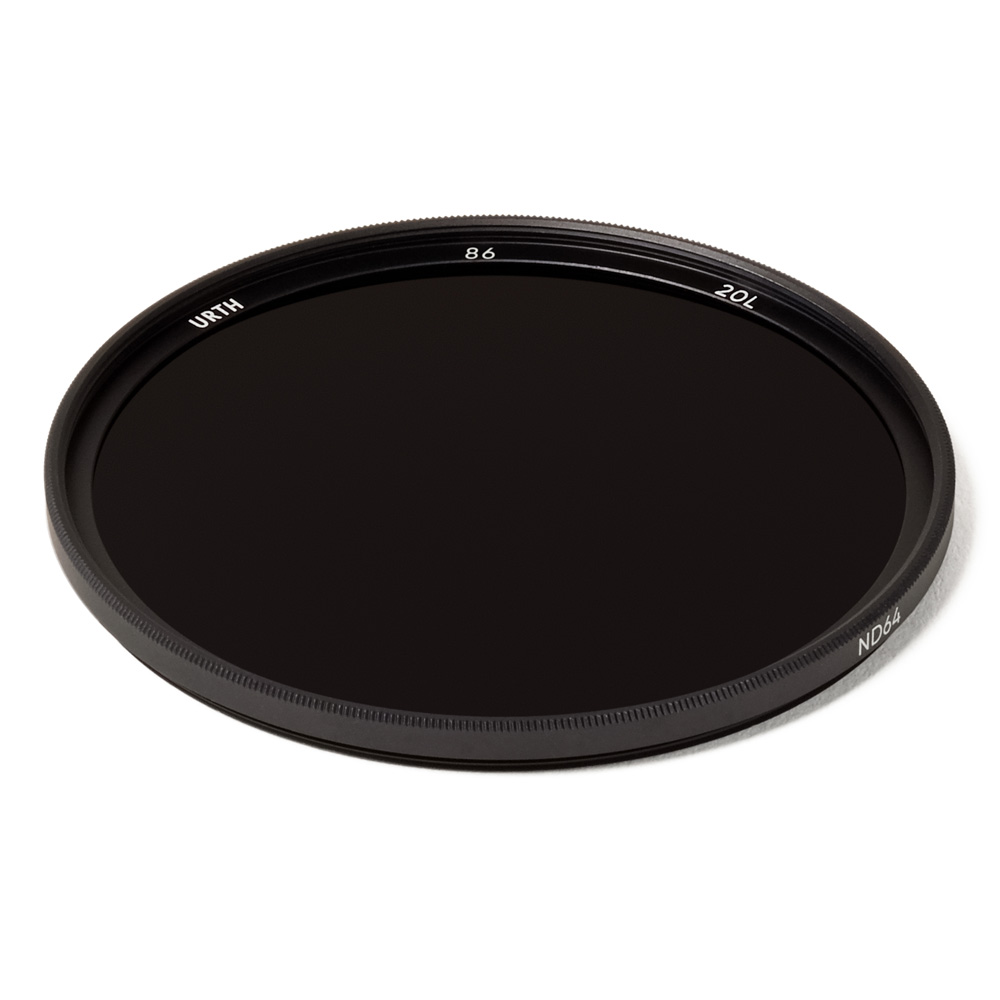 Urth 86 mm ND64 (6 Stop) Graufilter (Plus+) Vorderansicht Graufilter