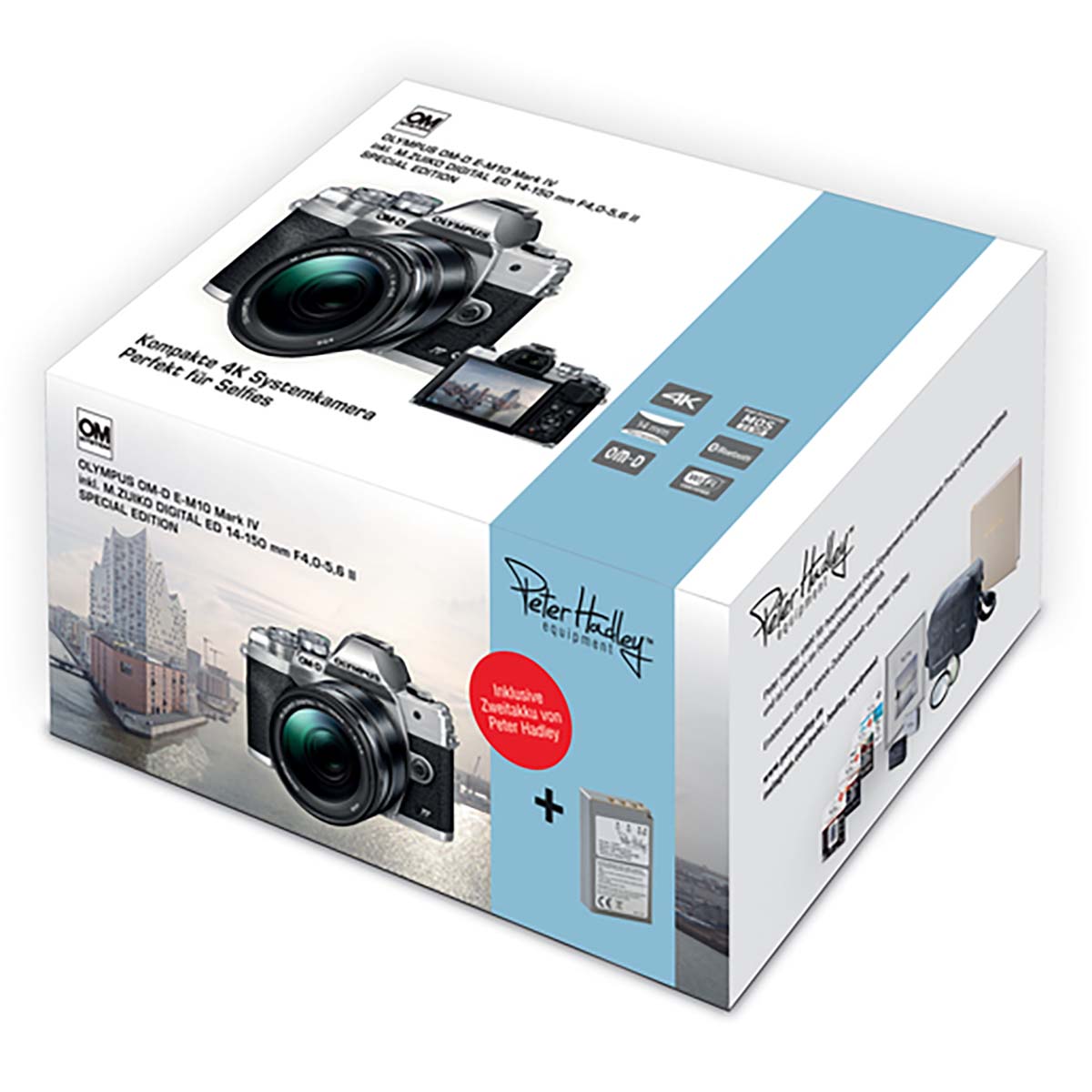 Olympus E-M10 MK IV Silber Special Edition