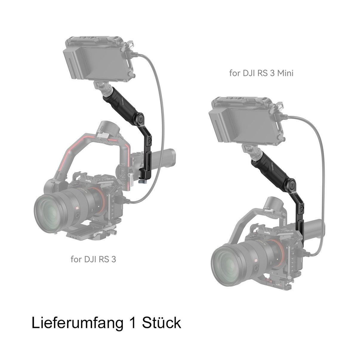 SmallRig 4197B Sling Handgriff für DJI RS 3 Mini - Anwendungsbeispiel der Monitorhalterung für DJI RS 3 und RS 3 Mini Gimbals; Lieferumfang 1 Stück. SmallRig 4197B Sling Handgriff für DJI RS 3 Mini - Anwendungsbeispiel der Monitorhalterung für DJI RS 3 und RS 3 Mini Gimbals; Lieferumfang 1 Stück.