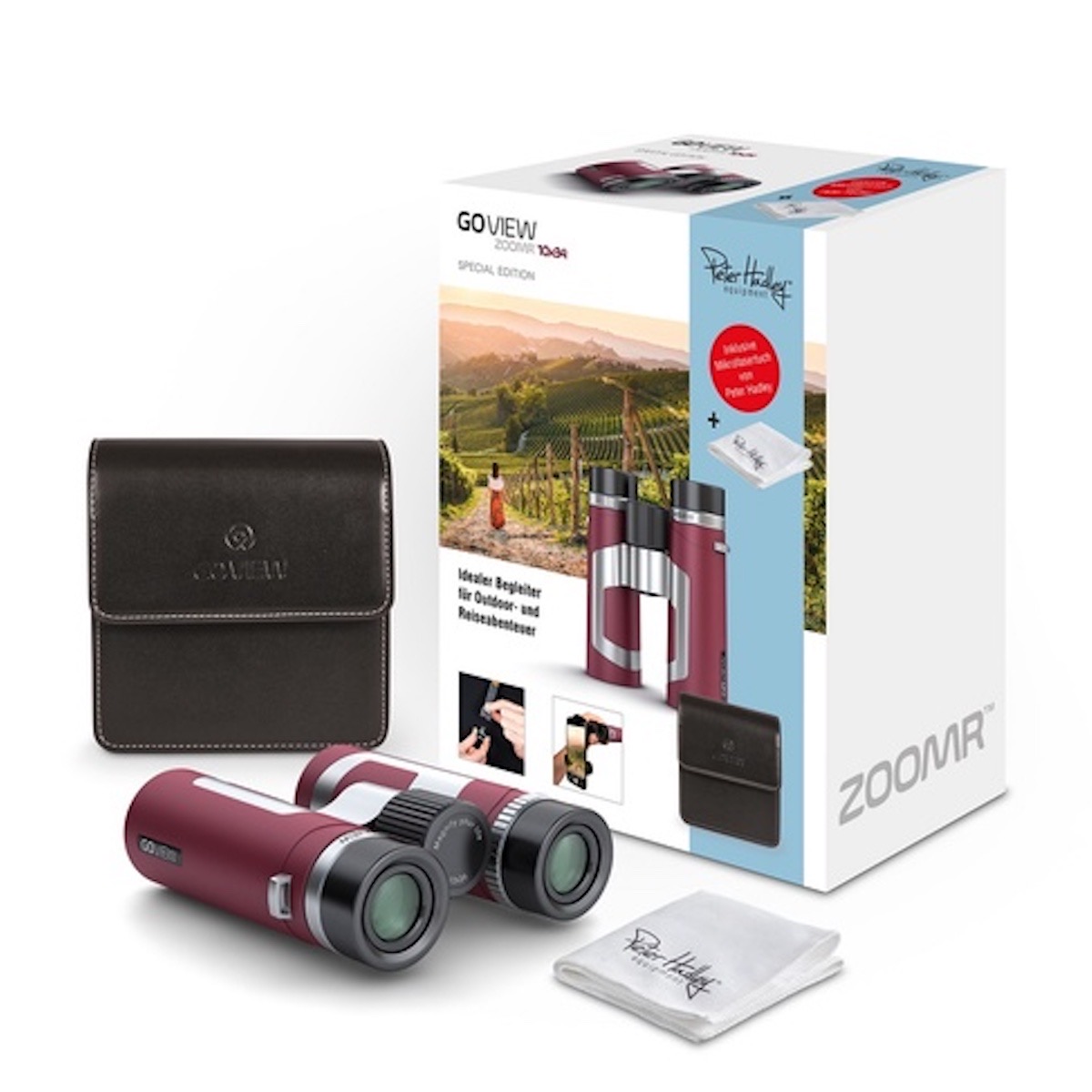 GoView ZOOMR 10x34 Ruby red Special Edition