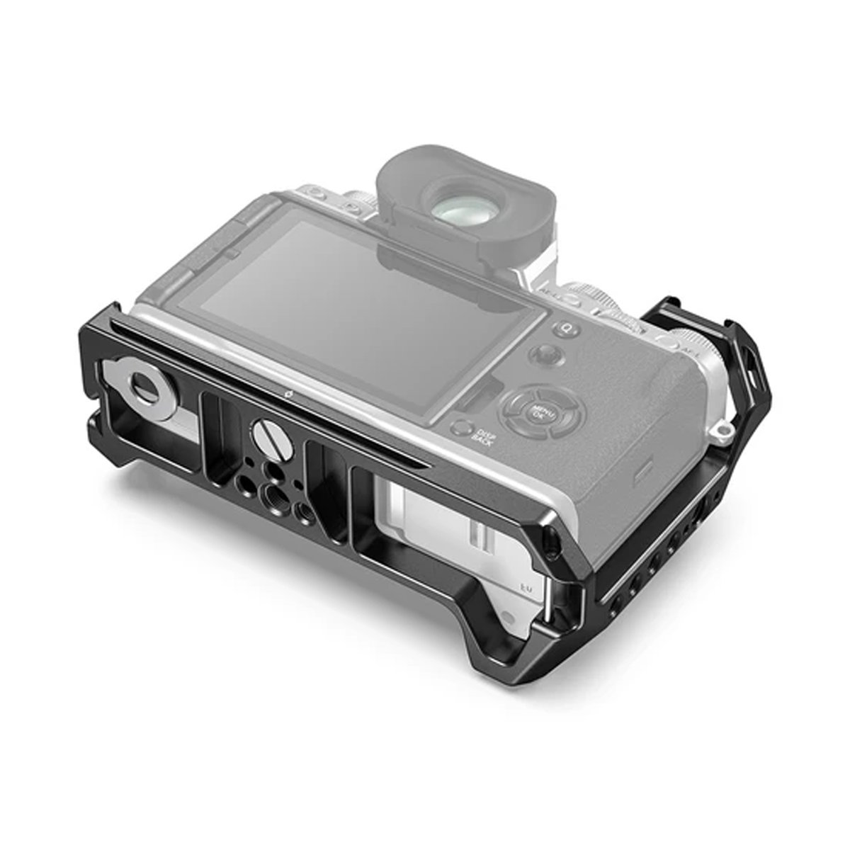 SmallRig 2808 Cage für Fujifilm X-T4 - Kamerakäfig auf Kamera, Rück- und Seitenansicht mit Display und Bedienelementen SmallRig 2808 Cage für Fujifilm X-T4 - Kamerakäfig auf Kamera, Rück- und Seitenansicht mit Display und Bedienelementen