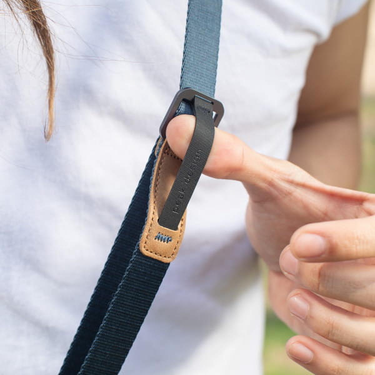 Peak Design Leash - Midnight (Blau) - Schlanker Kameragurt für Systemkameras und kleinere DSLRs