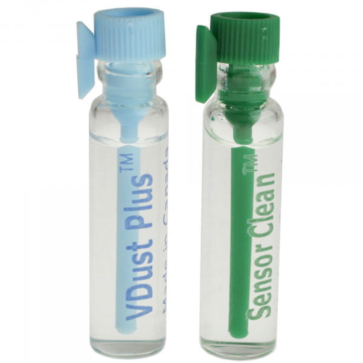 VisibleDust Dual Power Regular Strength 1.0x 24 mm - 5x Sensorreinigungs-Swabs (Green Series) und 2x