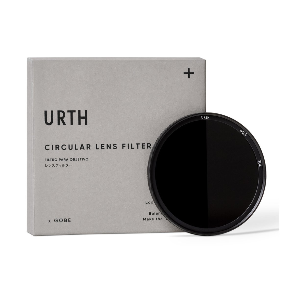 Urth 40.5mm Circular Polarizing (CPL) + ND64 Objektivfilter (Plus+) - Lieferumfang des Urth Zirkular-Objektivfilters