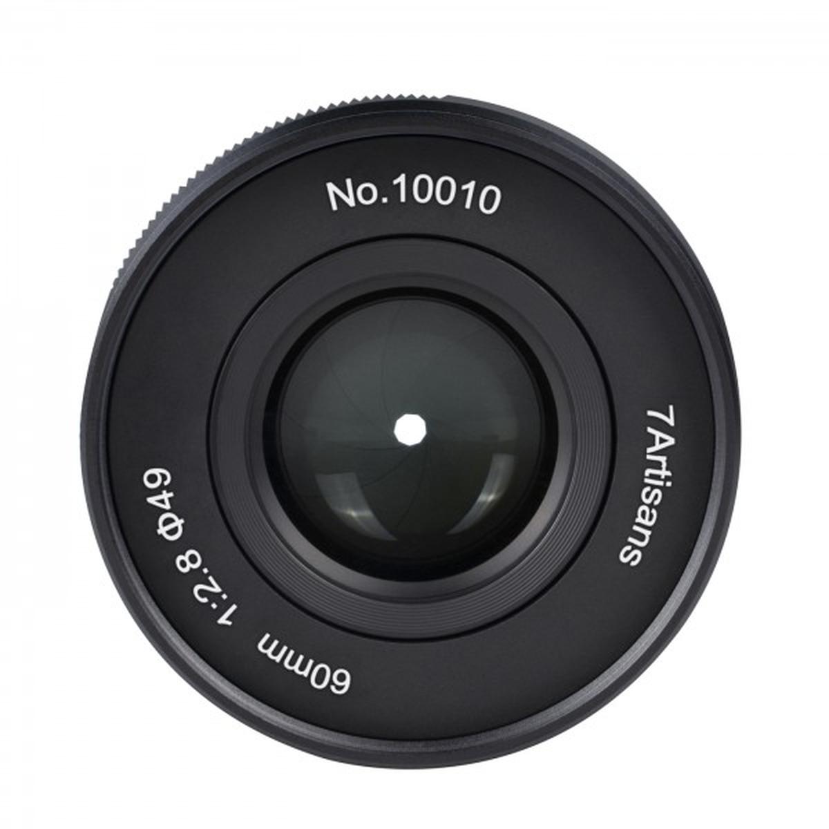 7Artisans 60mm f/2,8 II Macro für MFT