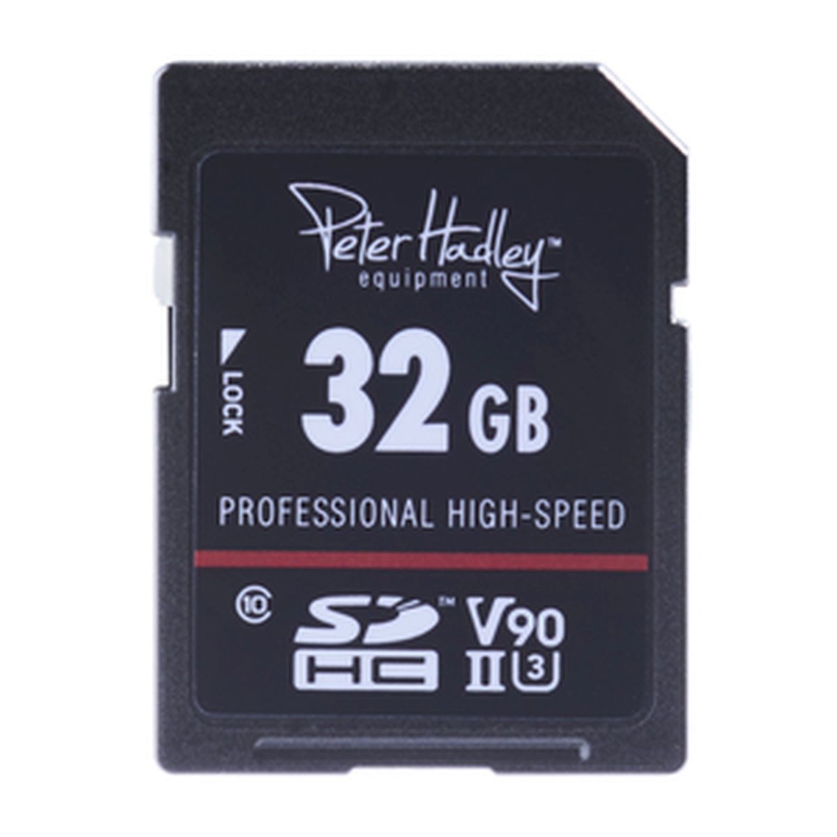 Peter Hadley Prof. High-Speed 32 GB UHS-II SDHC-Karte Cl10, U3, V90 