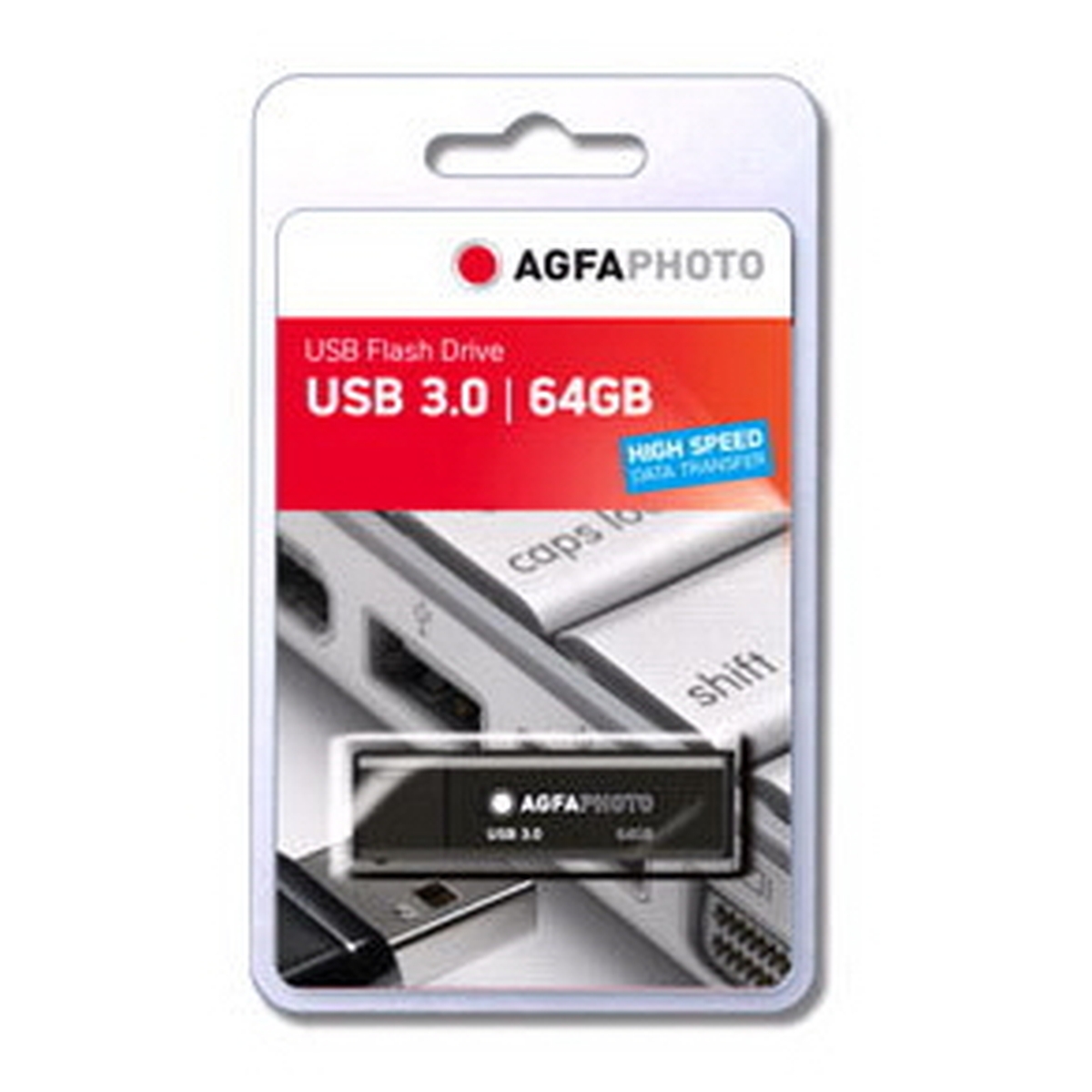 AgfaPhoto USB-Stick 64 GB USB 3.0 Schwarz