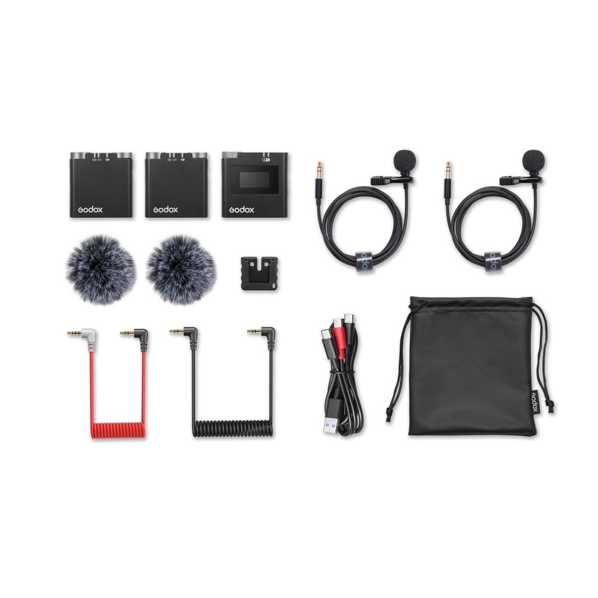 Godox Virso S M2 Drahtloses Mikrofonsystem (Sony-Version)