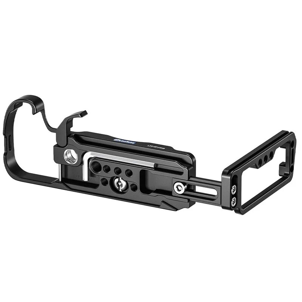 Leofoto L-Halterung LPF-GFX100II für Fujifilm GFX 100 II Anschlußkabelöffnung