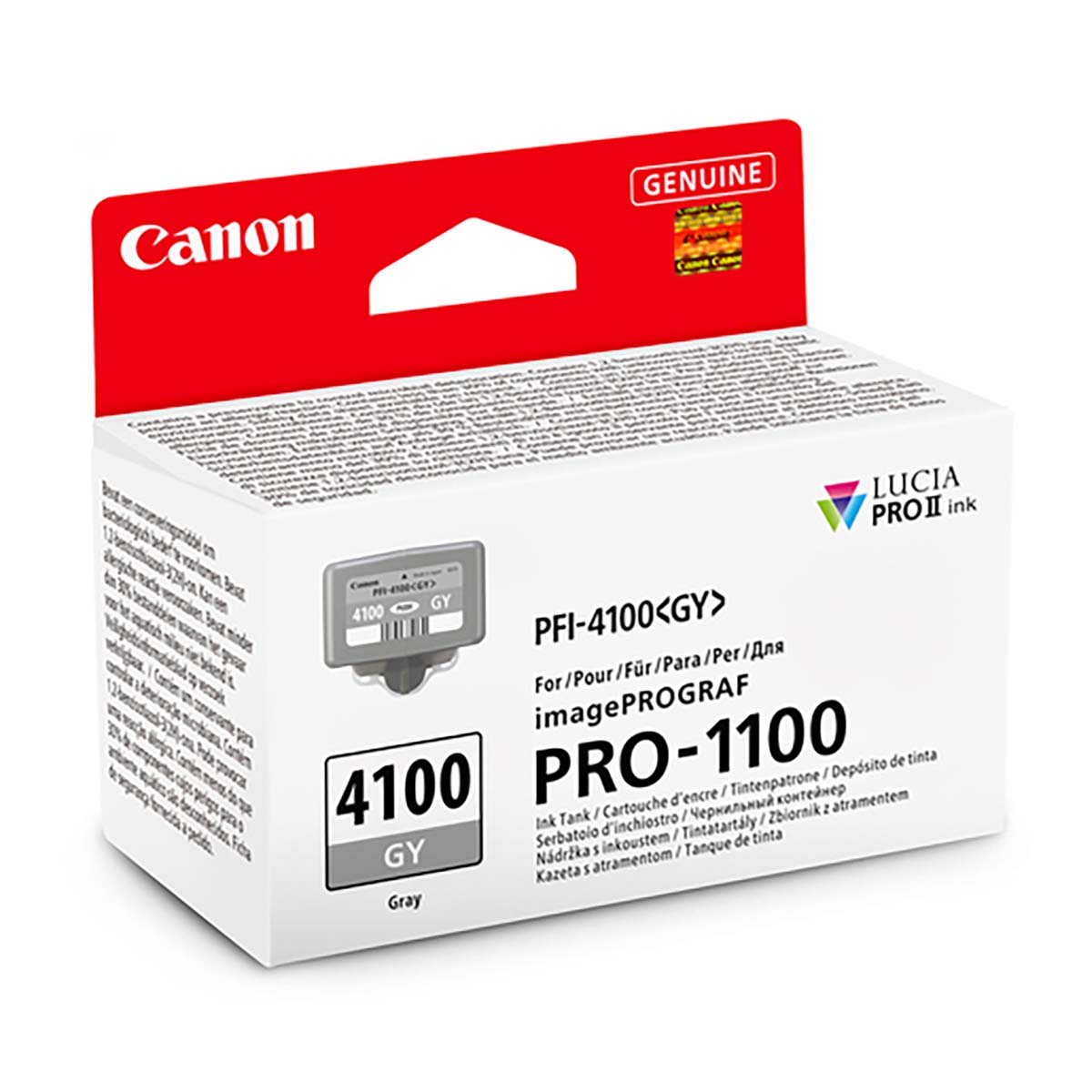 Canon PFI-4100GY Grau Tinte Canon PFI-4100GY Grau Tinte