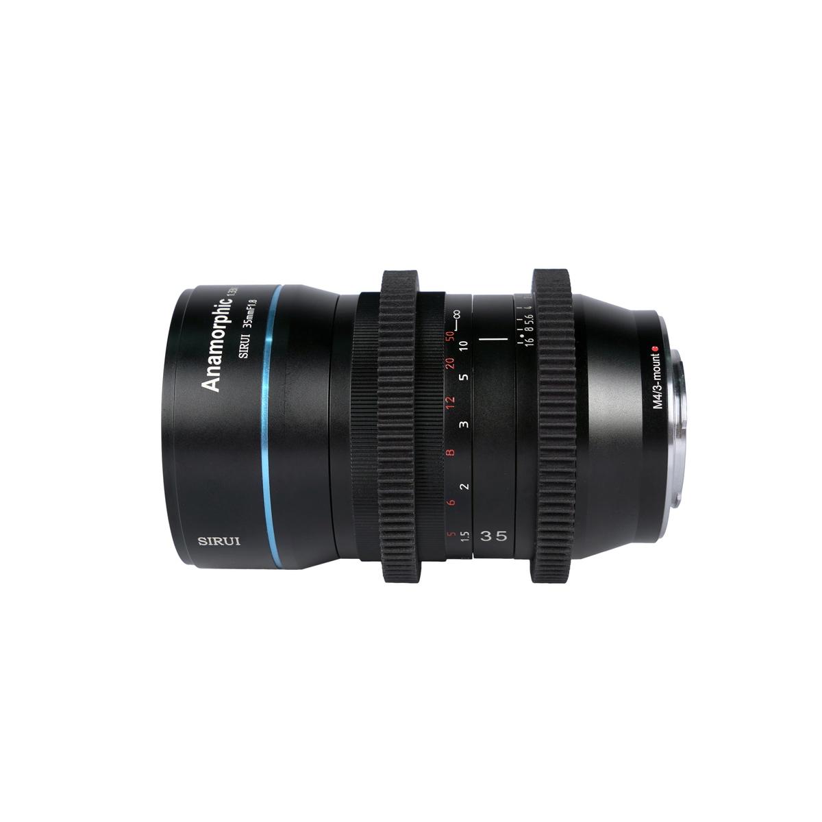 SIRUI SR35 35 mm 1:1.8 Anamorphes APS-C Objektiv 1.33x - MFT-Mount