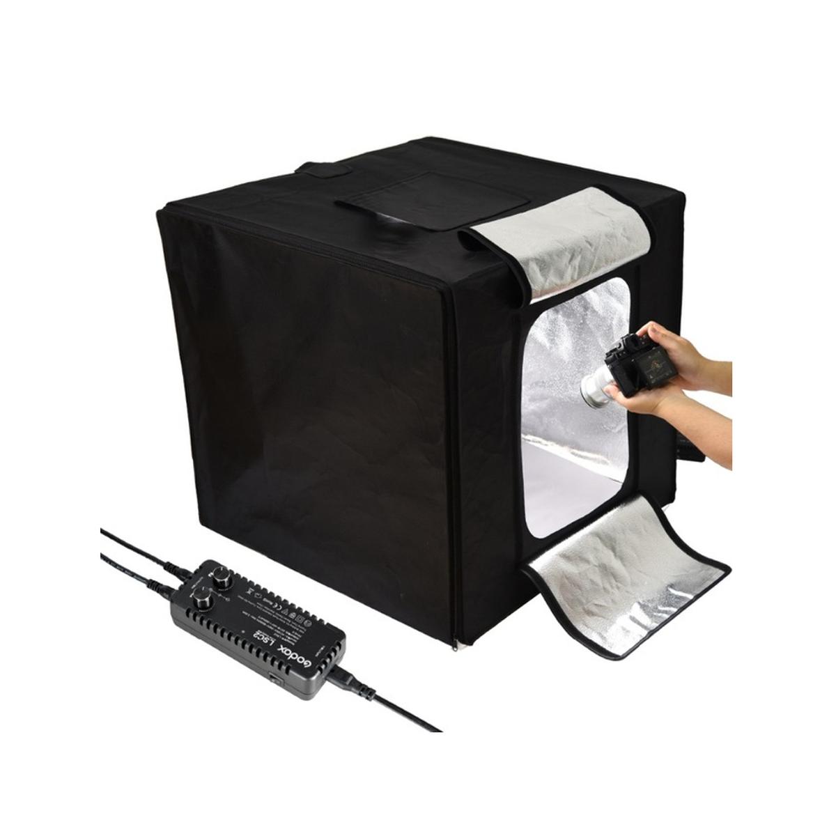 Godox Tragbares Doppellicht-LED-Ministudio L40x40x40cm