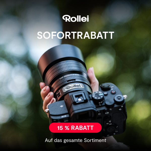 Rollei Sofortrabatt 2026 – 15 % auf das gesamte Sortiment