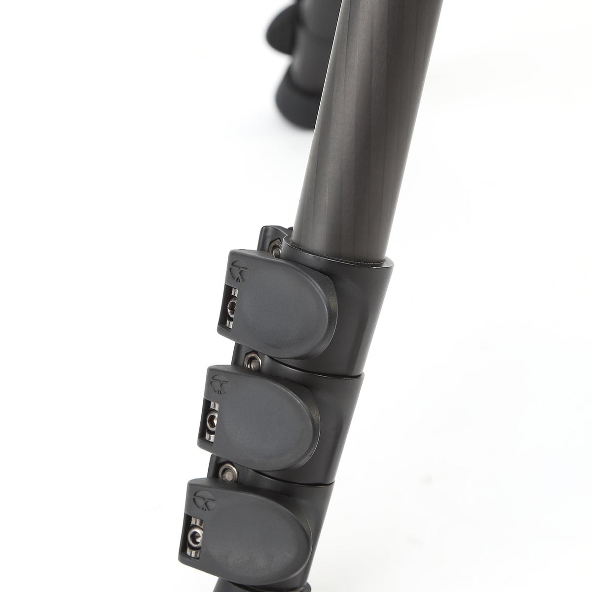 SIRUI ET-1204 Easy Traveler - Carbon Dreibeinstativ mit Videokopf VA-5