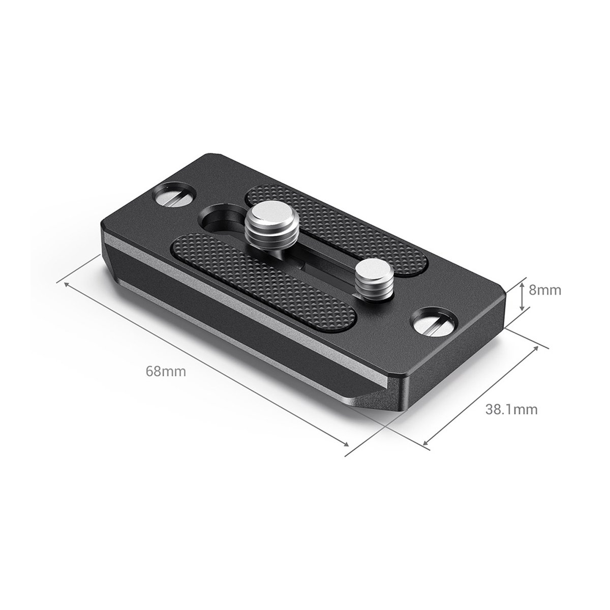 SmallRig 2146B Quick Release Platte Arca-Kompatibilität - Abmessungen der schwarzen Schnellwechselplatte: 68x38,1x8mm