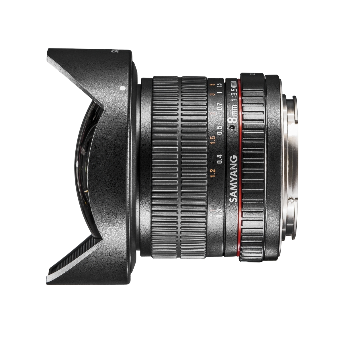 Samyang MF 8 mm 1:3,5 Fisheye II für Canon EF