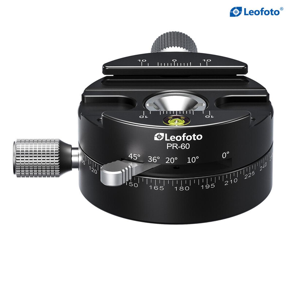 Leofoto Stativ-Kugelkopf LH-40PR mit Doppelpanoramateller und Rastfunktion Leofoto Stativ-Kugelkopf LH-40PR mit Doppelpanoramateller und Rastfunktion