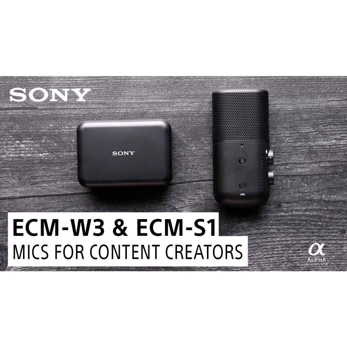 Sony ECM-S1 kabelloses Mikrofon