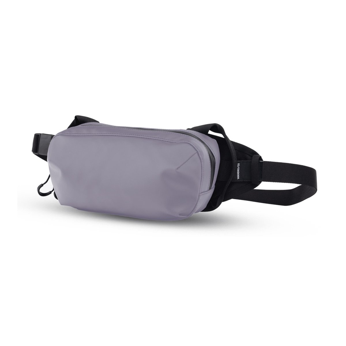 WANDRD D1 Fanny Pack Uyuni Purple V2 - Graue Bauchtasche, Seitenansicht
