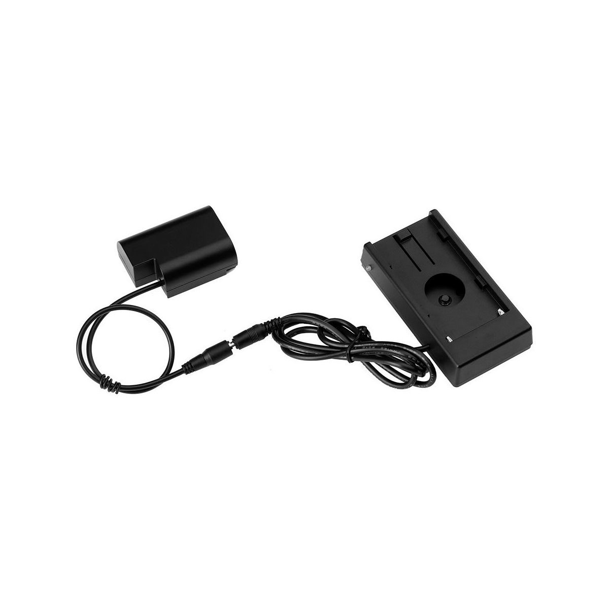 Caruba Volldecodierungs-Akku-Dummy für Panasonic DMW-DCC12 und F970 Akku-Adapter