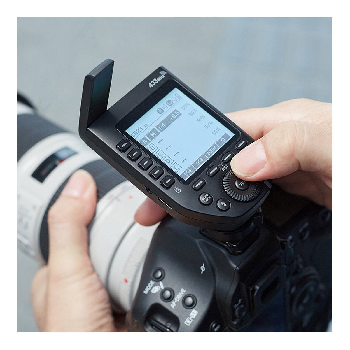 Godox FT433C 433MHZ TTL Flash Trigger Canon