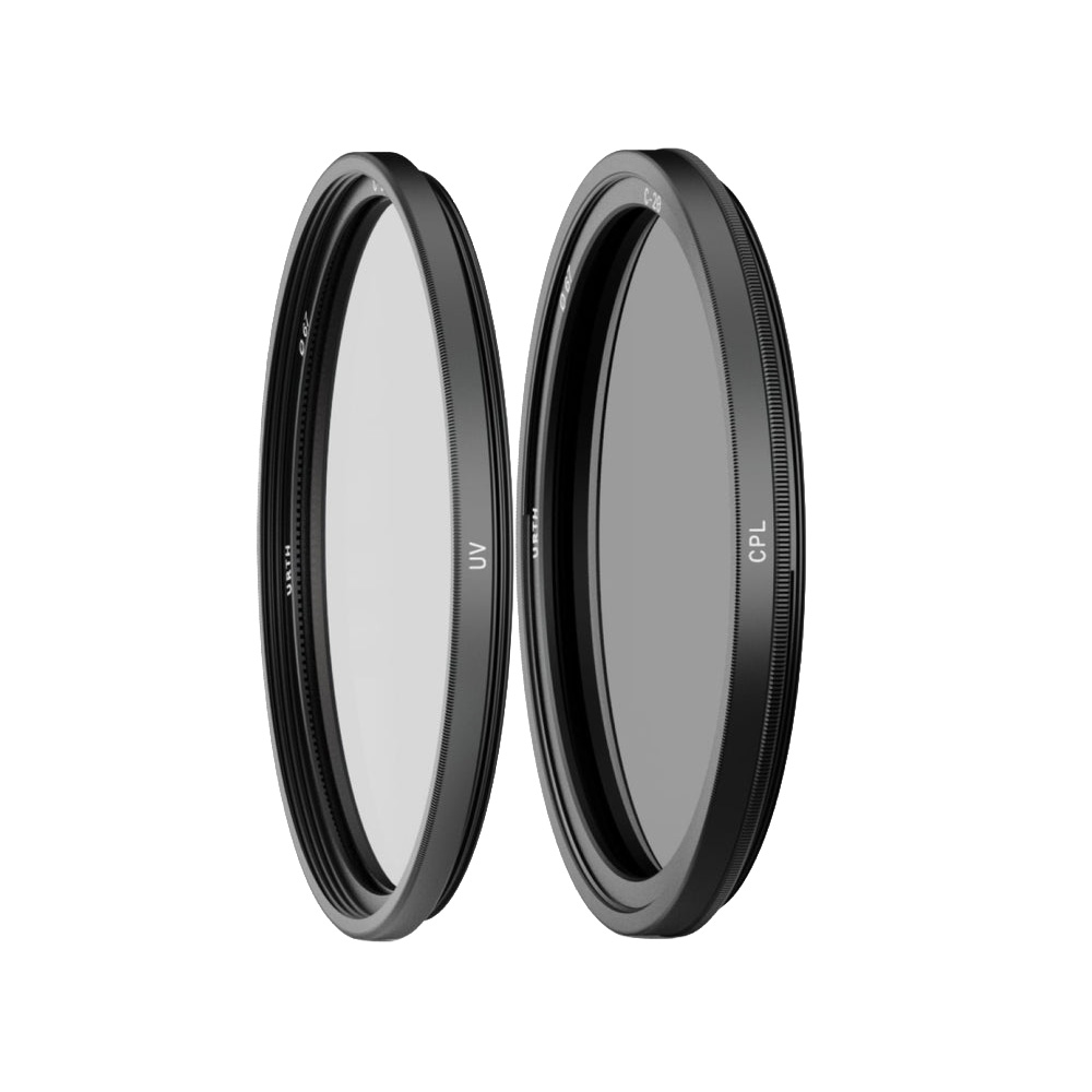 Urth 86 mm UV + CPL Objektivfilter-Kit (Plus+) Seitansicht