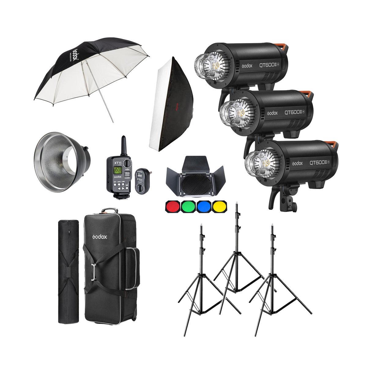 Godox QT600IIIM-D Trio Studio Kit