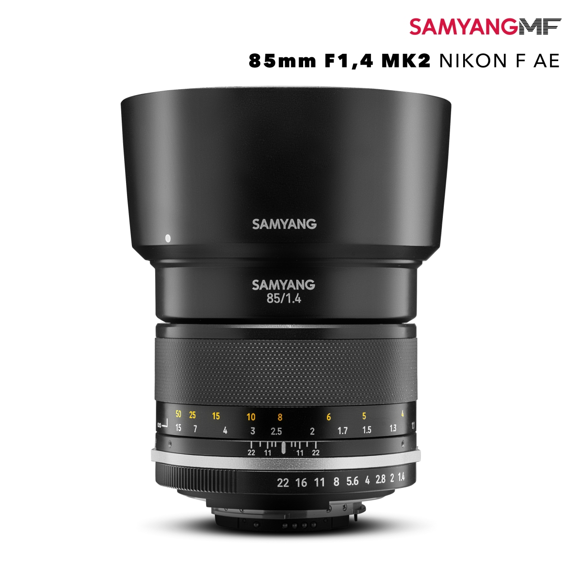 Samyang MF 85 mm 1:1,4 MK2 für Canon EF