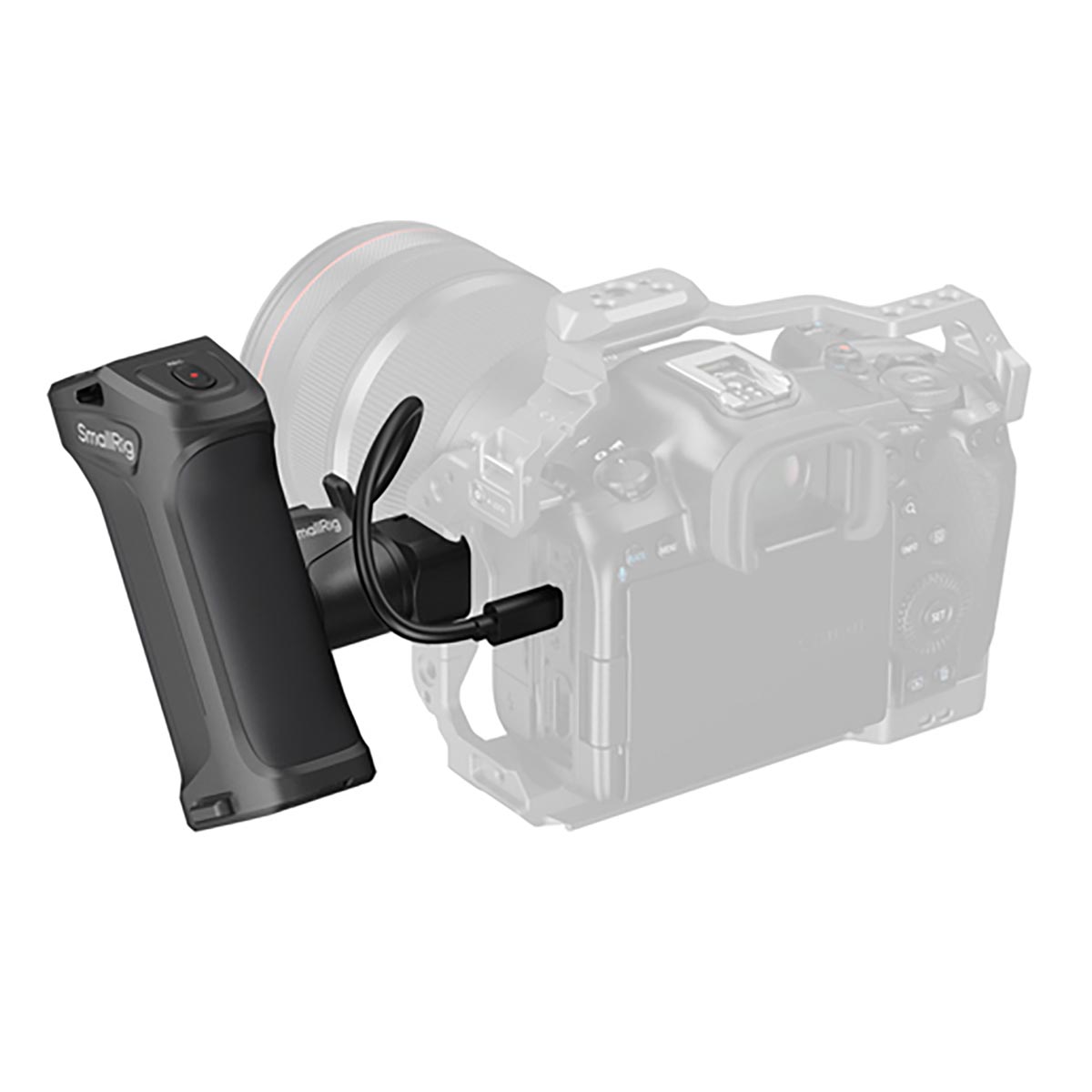 SmallRig 5235 drehbarer Seitengriff mit REC-Taste für Canon und Blackmagic Kameras