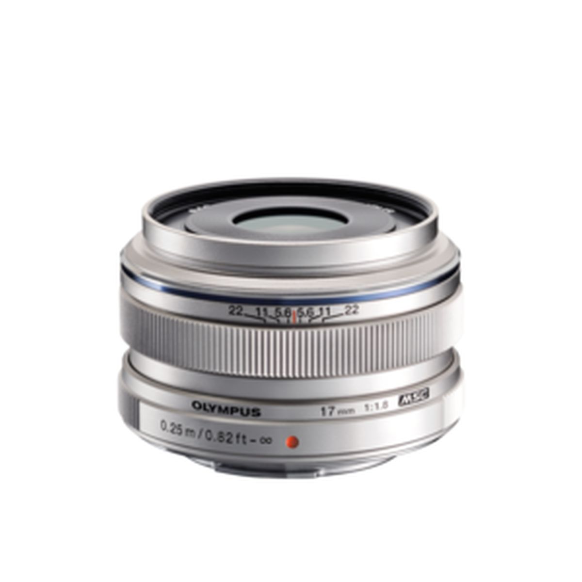 OM System M.Zuiko 17 mm 1:1,8 mm Silber