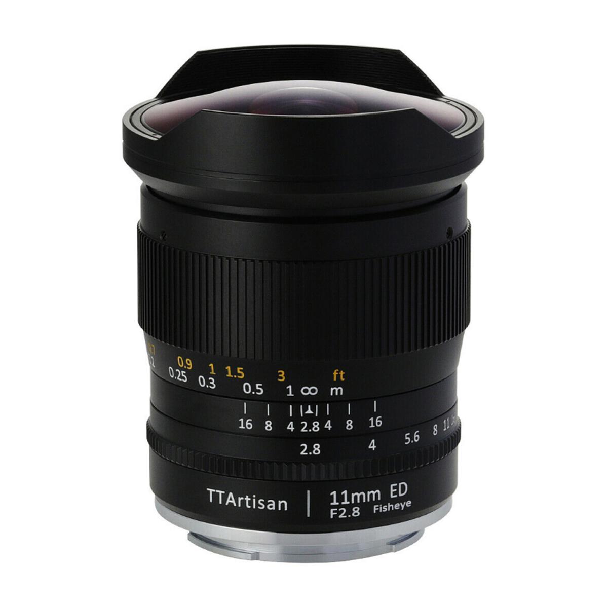 TTArtisan 11mm f/2,8 Fisheye Nikon F Vollformat