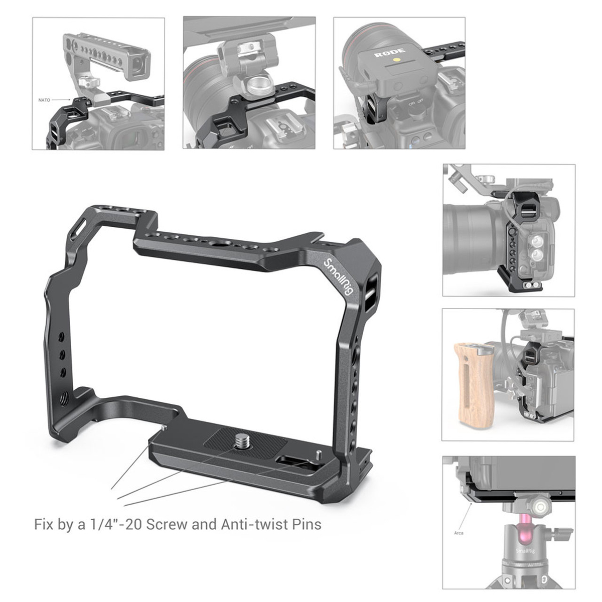 Smallrig 2982 Cage für Canon EOS R5 / R6 