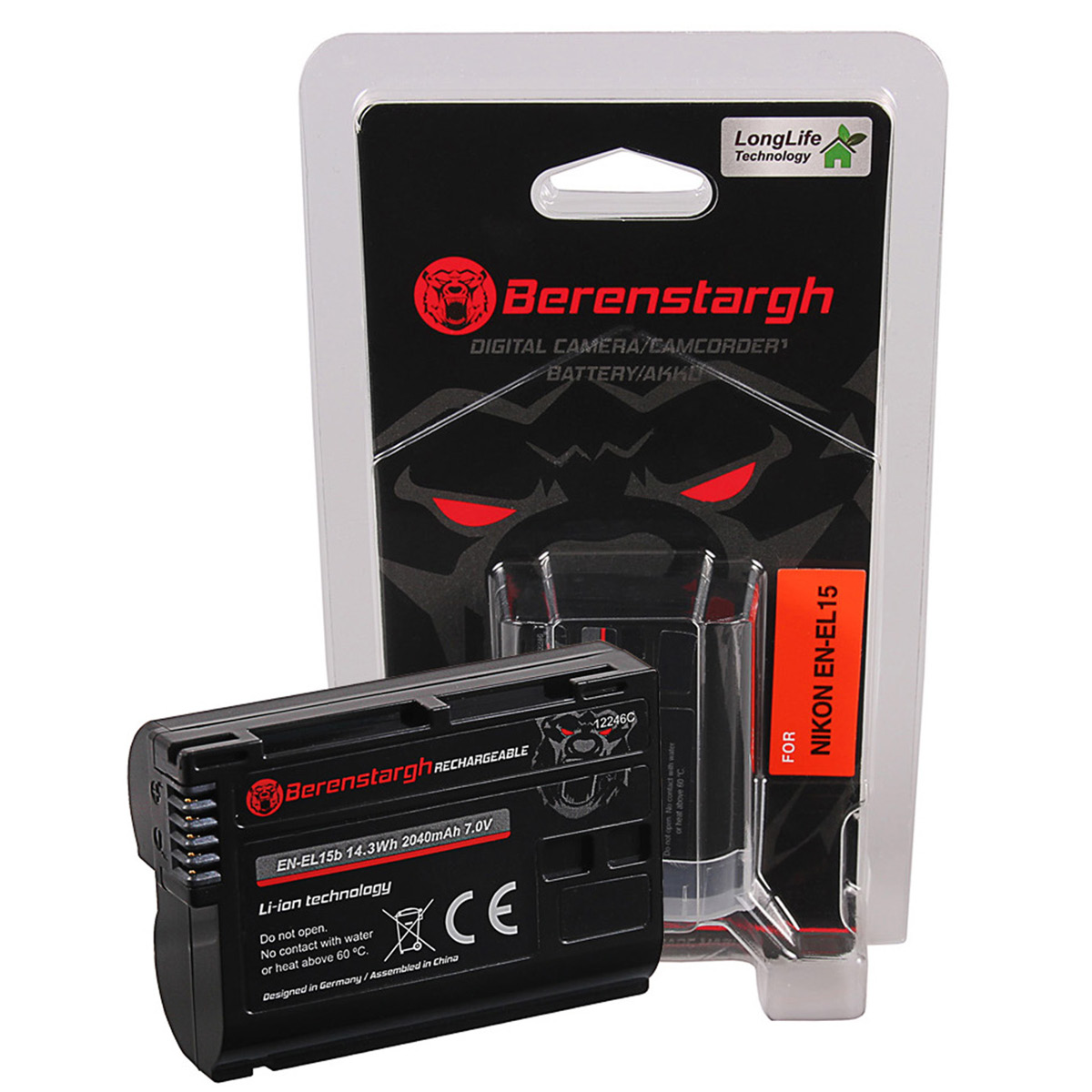 Berenstargh Akku f. Nikon EN-EL15 Berenstargh Akku f. Nikon EN-EL15