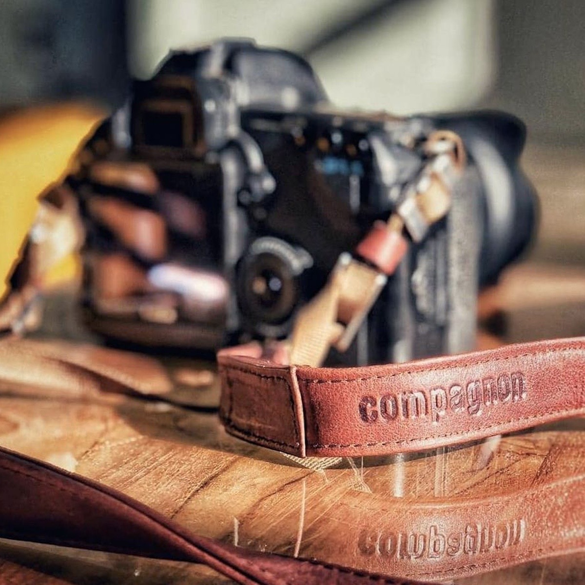 Compagnon the strap Kameragurt hellbraun